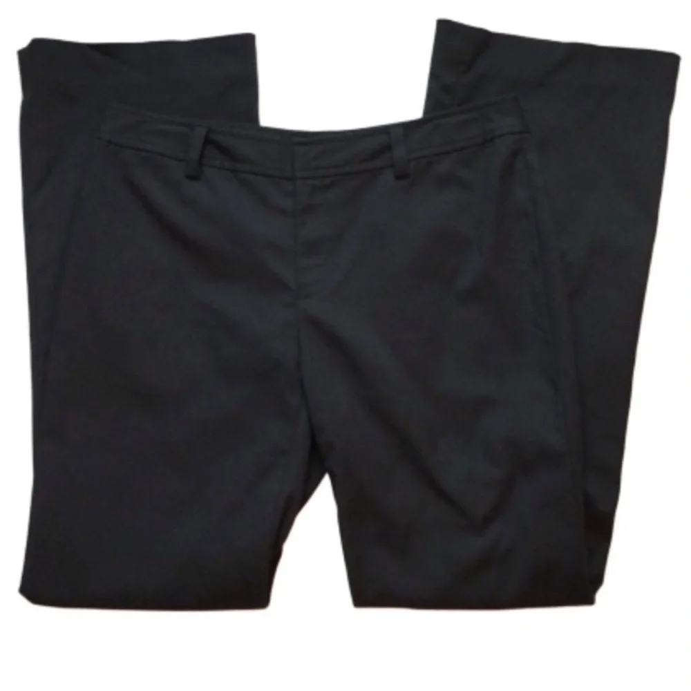 Banana Republic Black Dress Pants Mid Rise 4 Short